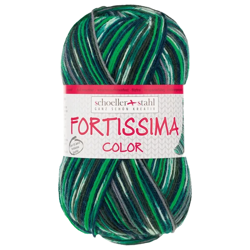 Fortissima Color 4-fach Sockenwolle