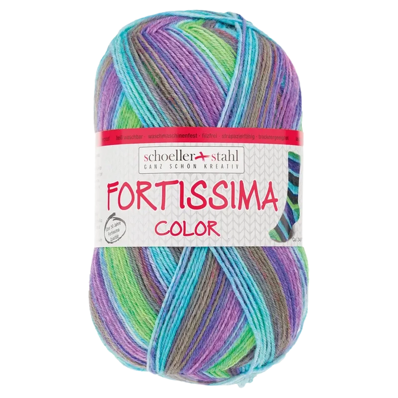 Fortissima Color 4-fach Sockenwolle