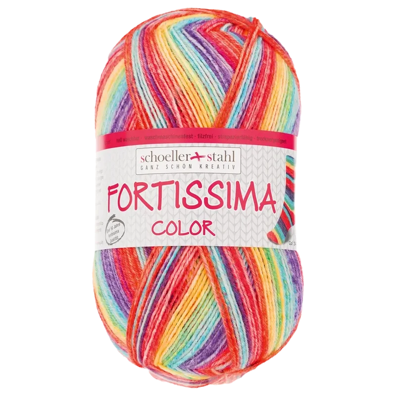 Fortissima Color 4-fach Sockenwolle