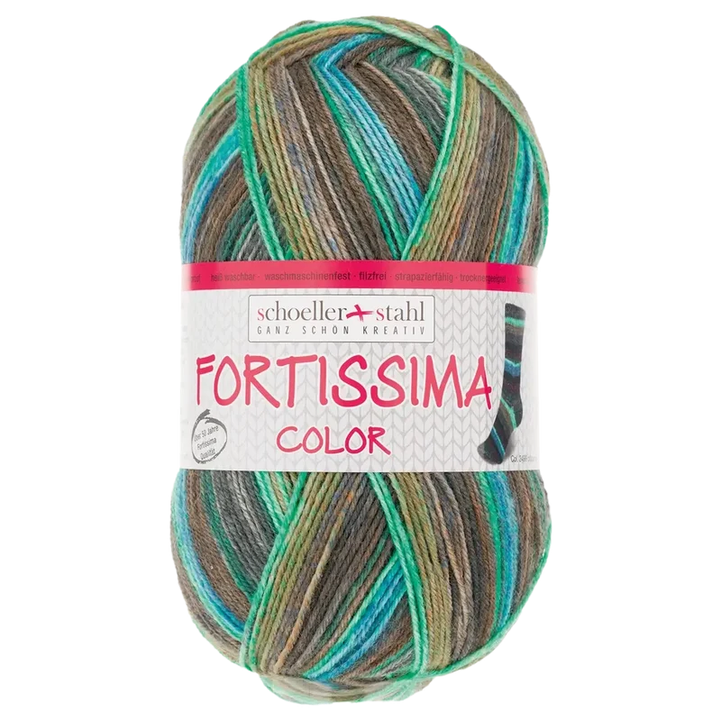 Fortissima Color 4-fach Sockenwolle