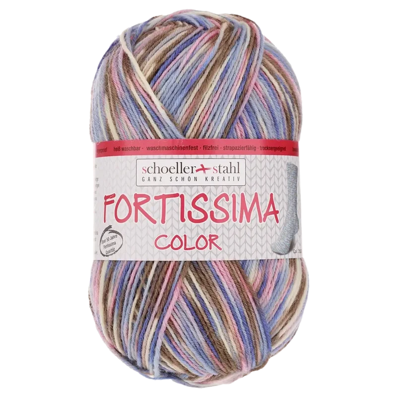 Fortissima Color 4-fach Sockenwolle