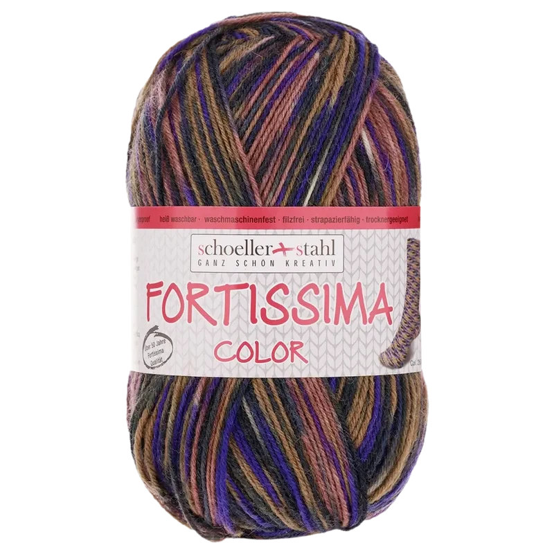 Fortissima Color 4-fach Sockenwolle