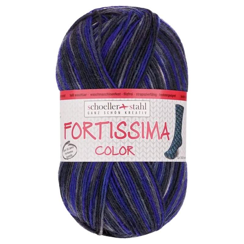 Fortissima Color 4-fach Sockenwolle