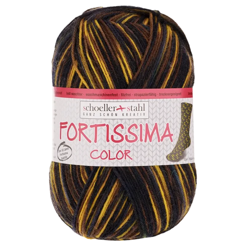 Fortissima Color 4-fach Sockenwolle