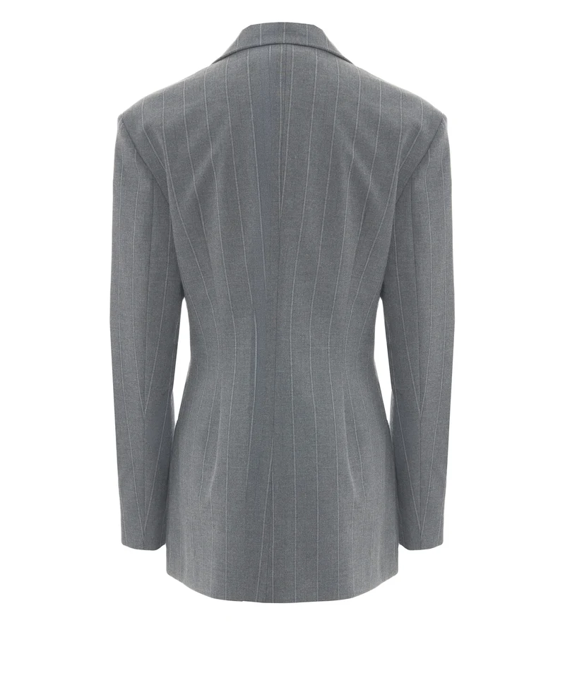 Blazer a gessato 'Mary'