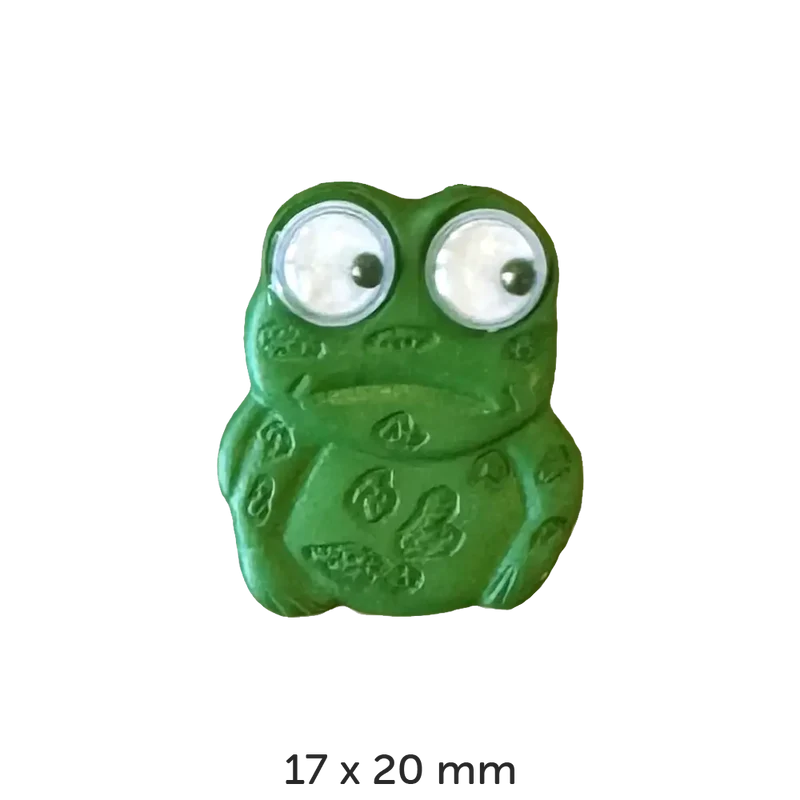 Figurenknopf mit Wackelaugen