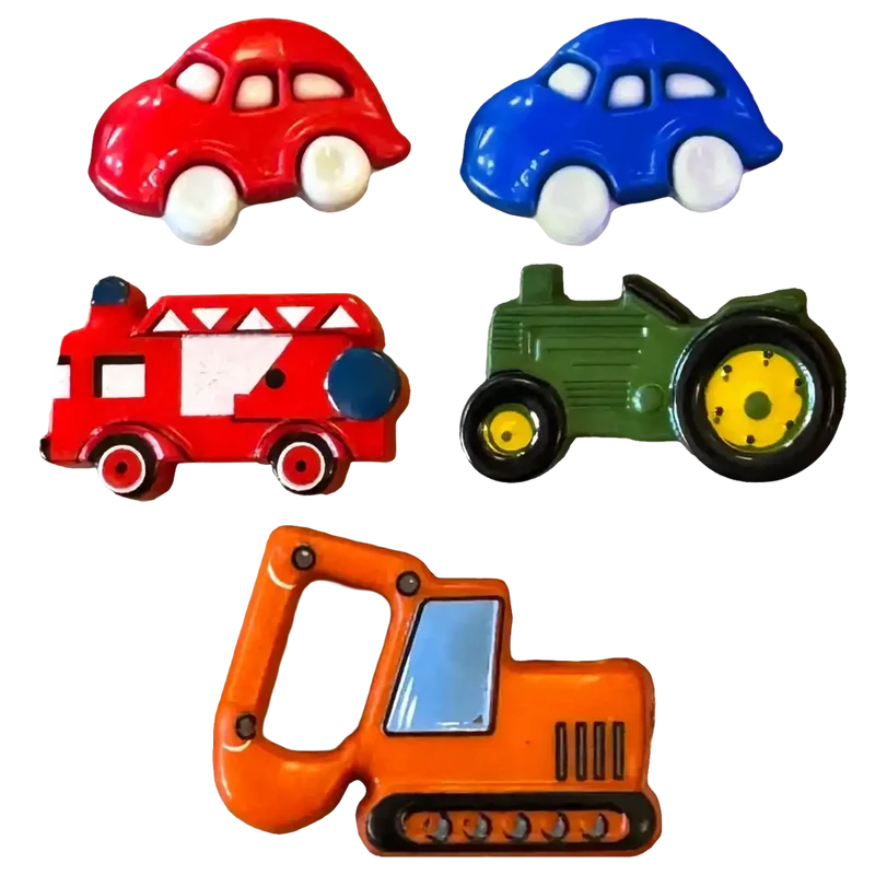 Figurenknopf Fahrzeug