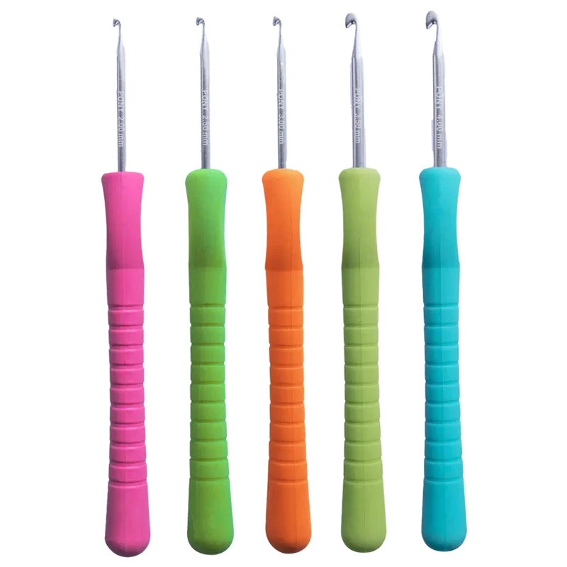 Easy Grip Häkelnadel-Set 5-teilig