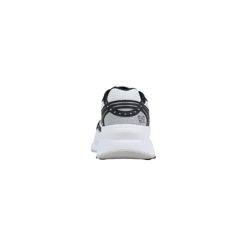 EA7 Herren Sneakers Schwarz Schnürsenkel Polyester-Schuhe