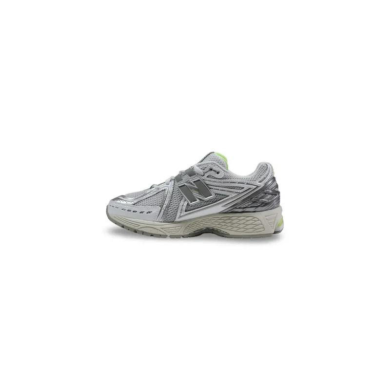 New Balance Herren 1906R Sneaker aus grauem Kunstmaterial mit Schnürung