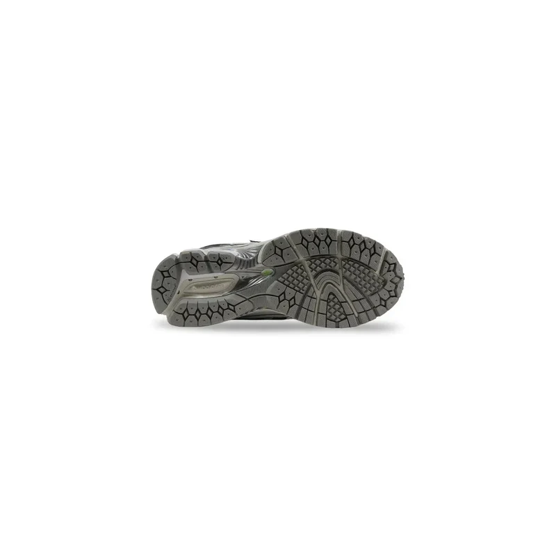 New Balance Herren 1906R Sneaker aus grauem Kunstmaterial mit Schnürung