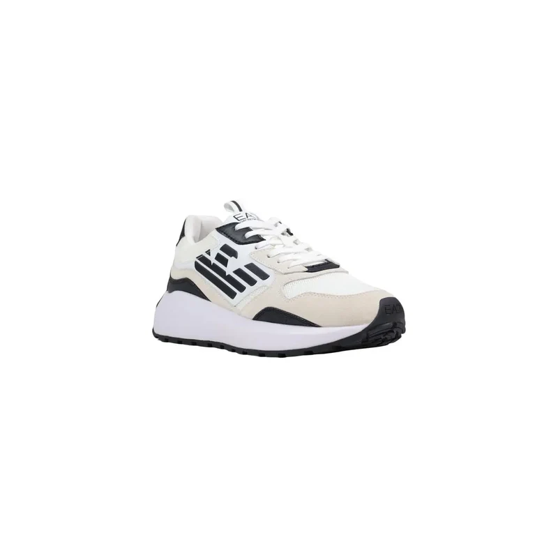 EA7 Herren Sneaker in Weiß aus Polyurethan – Frühjahrs- und Sommerkollektion