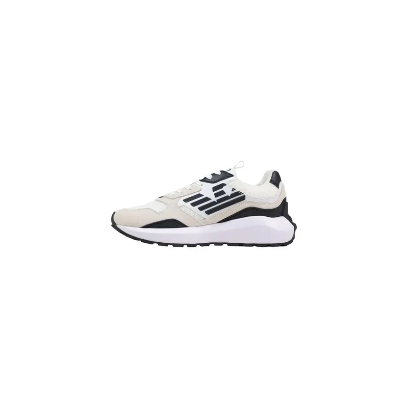 EA7 Herren Sneaker in Weiß aus Polyurethan – Frühjahrs- und Sommerkollektion
