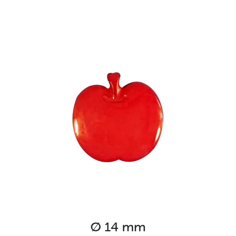 Knopf Apfel