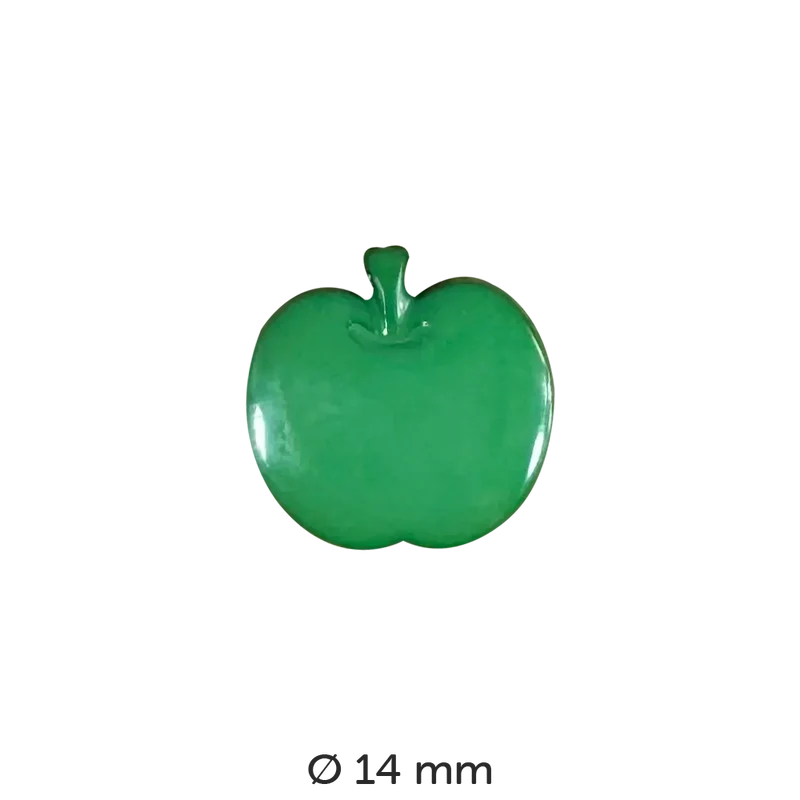 Knopf Apfel