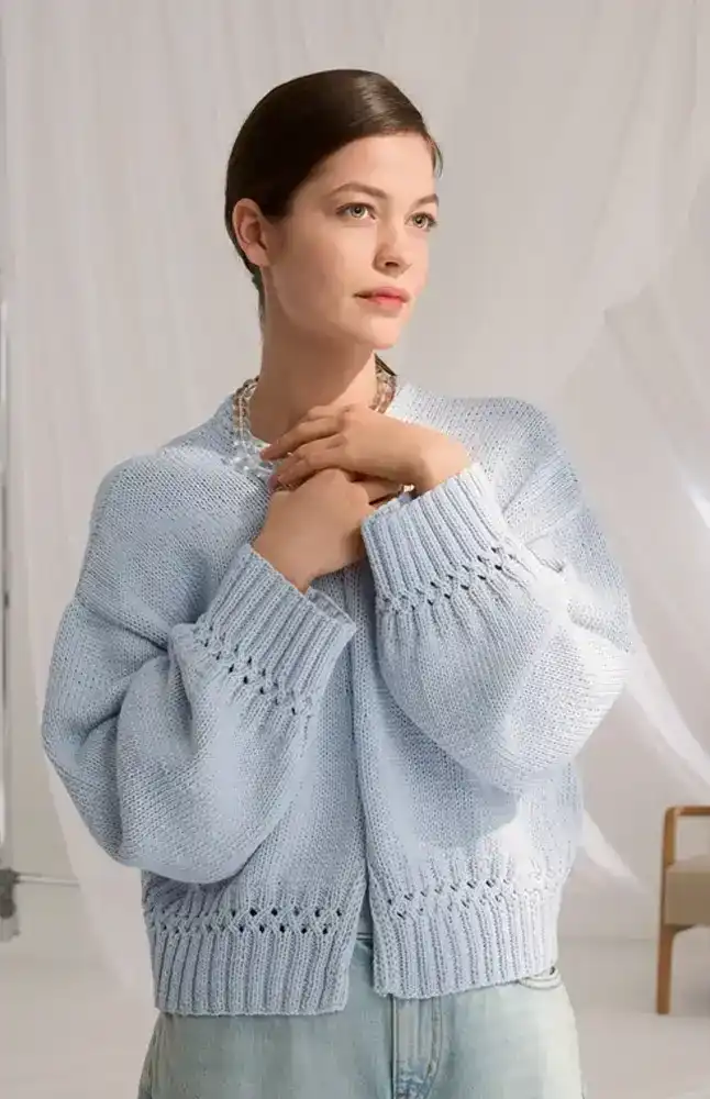 Cardigan C28M21 (Strickset)