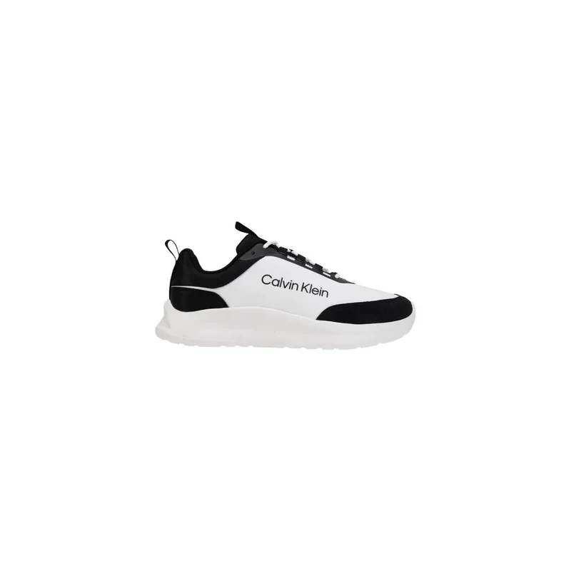Calvin Klein Herren-Sneaker aus schwarzem Polyester mit Schnürverschluss