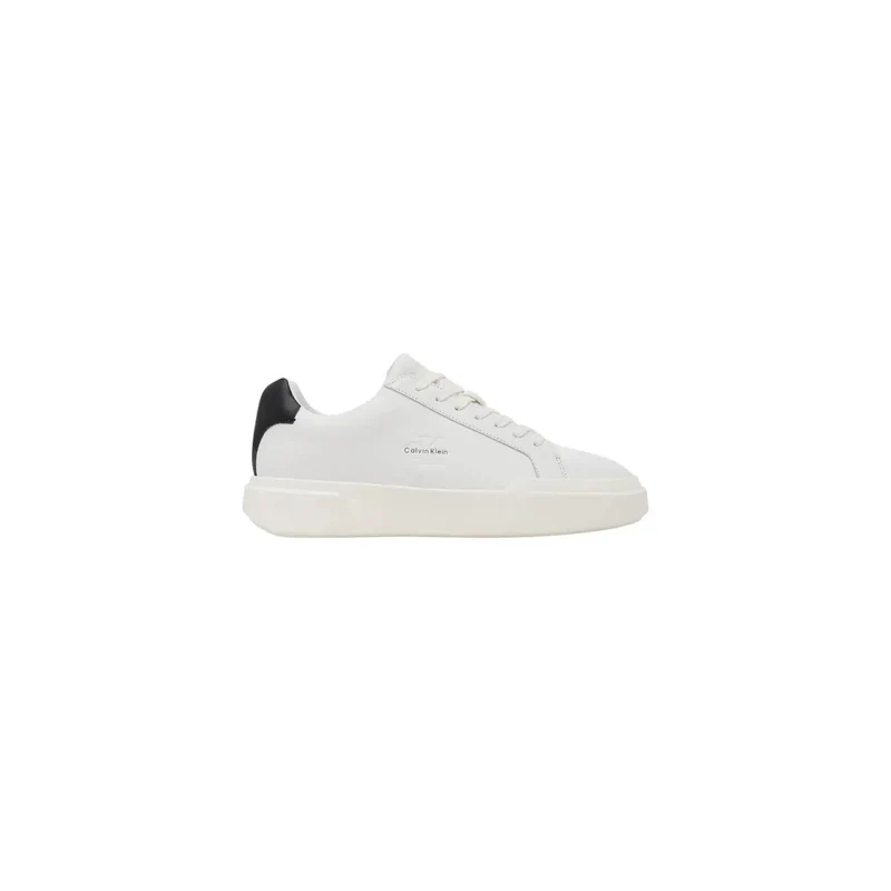 Calvin Klein Jeans Herren-Sneaker aus weißem Leder für Herbst/Winter