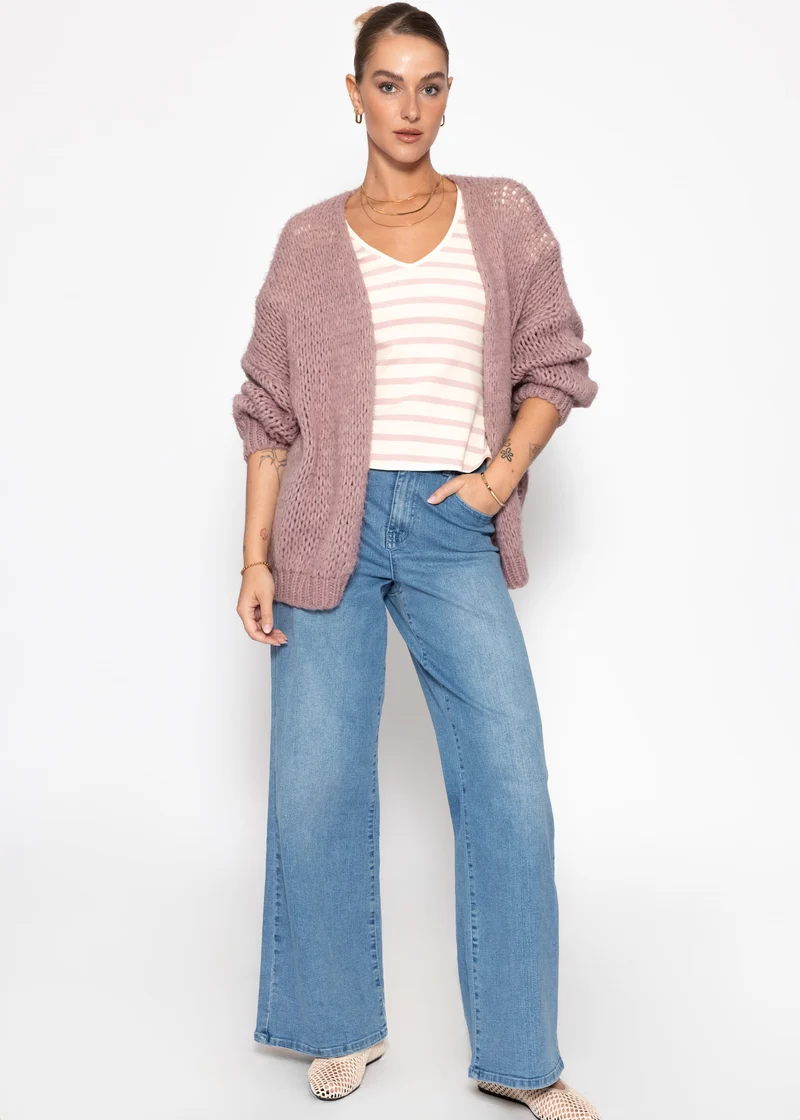 Oversize Cardigan - altrosa
