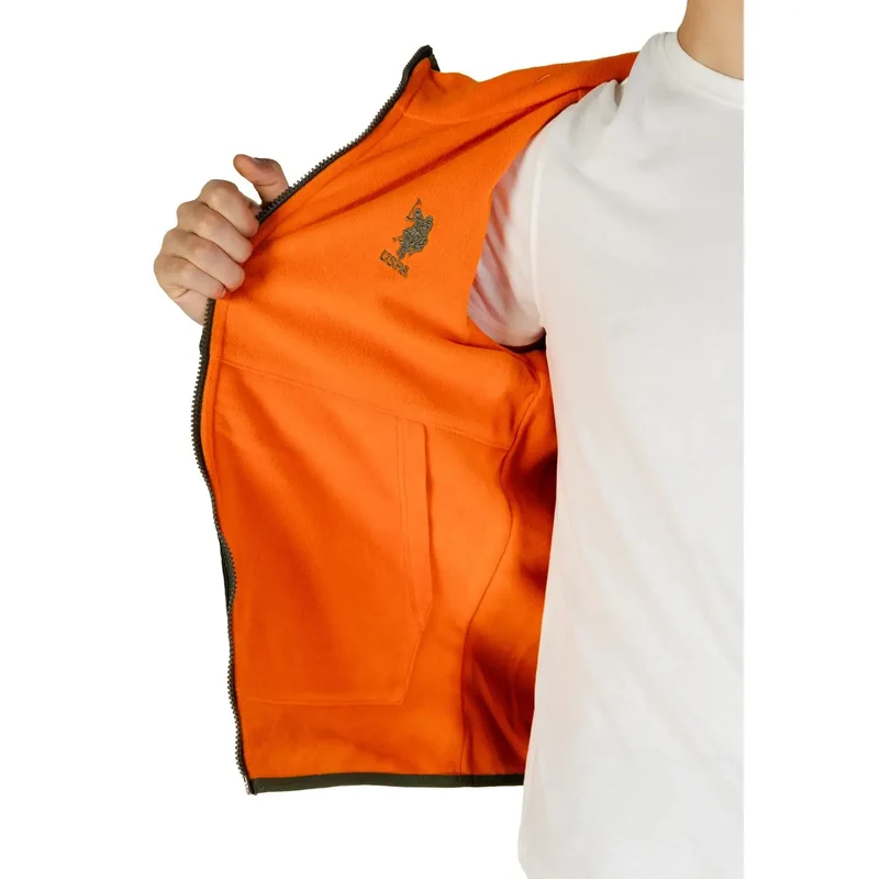 U.S. Polo Assn. Herrenblazer, klassischer Schnitt, Baumwollmischung, Größe L