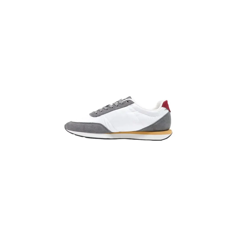 Calvin Klein Herren Sneaker aus grauem Kunstleder für Herbst/Winter, Größe 38