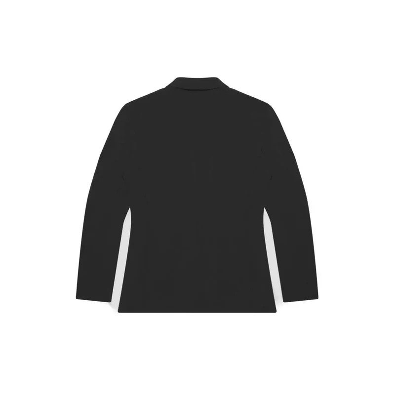 Antony Morato Herren-Blazer mit Revers aus schwarzem Polyester-Mischgewebe