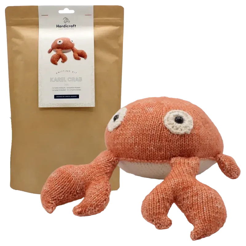 Amigurumi Krabbe Karel (Hardicraft Strickset)