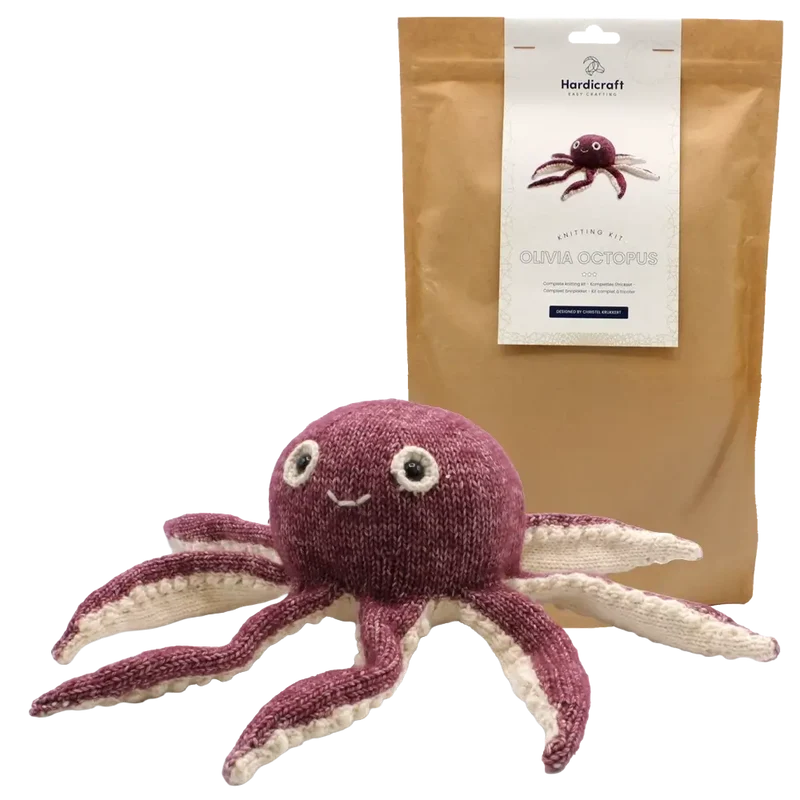 Amigurumi Oktopus Olivia (Hardicraft Strickset)