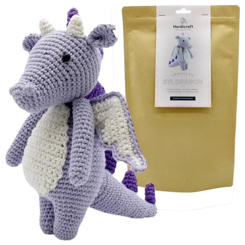 Amigurumi Drache Syl (Hardicraft Häkelset)
