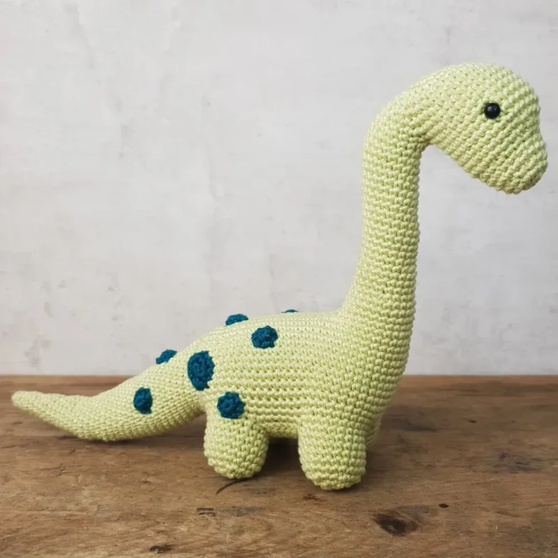 Amigurumi Brontosaurus (Hardicraft Häkelset)