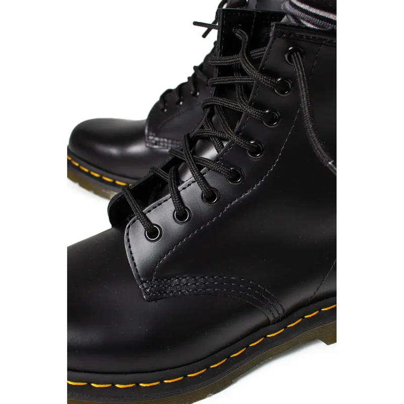 Dr. Martens Herren-Lederstiefel Schwarz, Schnürung 11822006