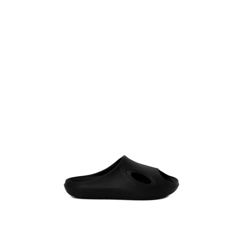 Antony Morato Herren-Gummi-Sandalen Schwarz Größe 3