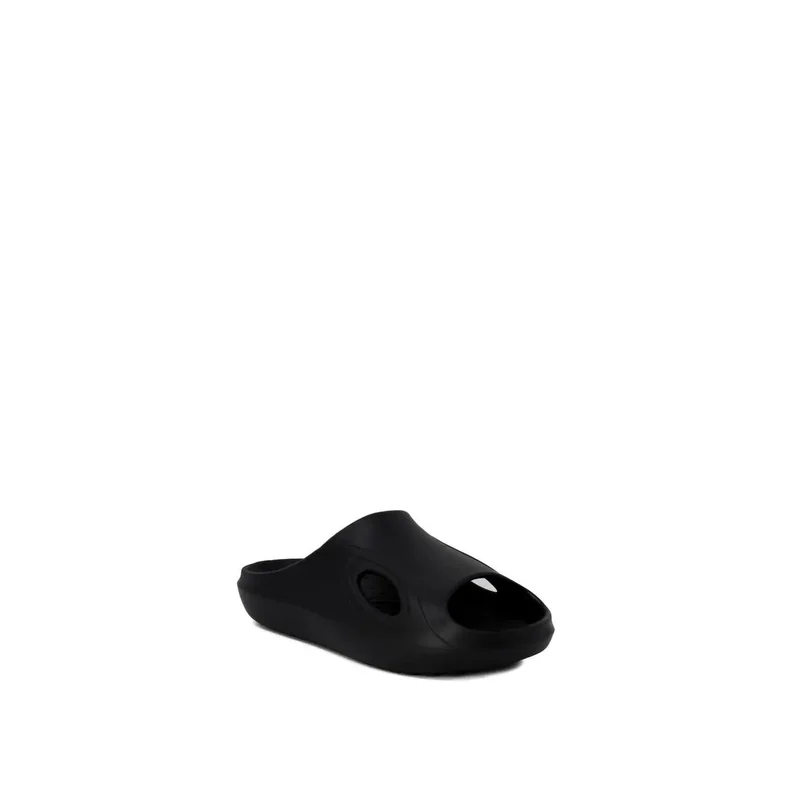 Antony Morato Herren-Gummi-Sandalen Schwarz Größe 3
