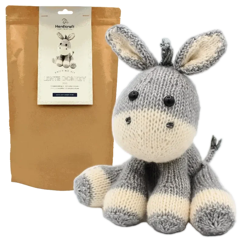 Amigurumi Esel Lente (Hardicraft Strickset)