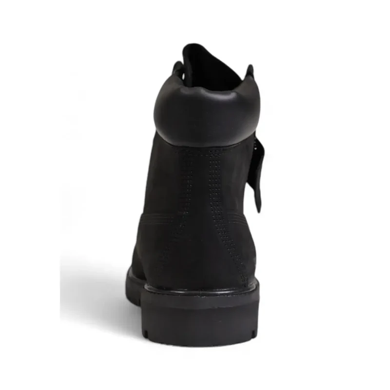 Timberland Herren schwarze Leder-Schnürstiefel TB110073001