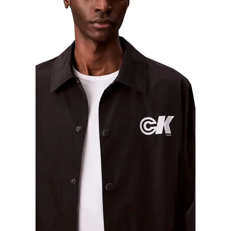 Calvin Klein Jeans Herren Schwarzer klassischer Polyester-Blazer