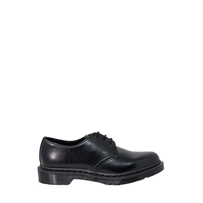 Dr. Martens Herren Schnürschuhe aus schwarzem Leder, Größe 3