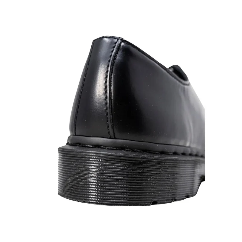 Dr. Martens Herren Schnürschuhe aus schwarzem Leder, Größe 3