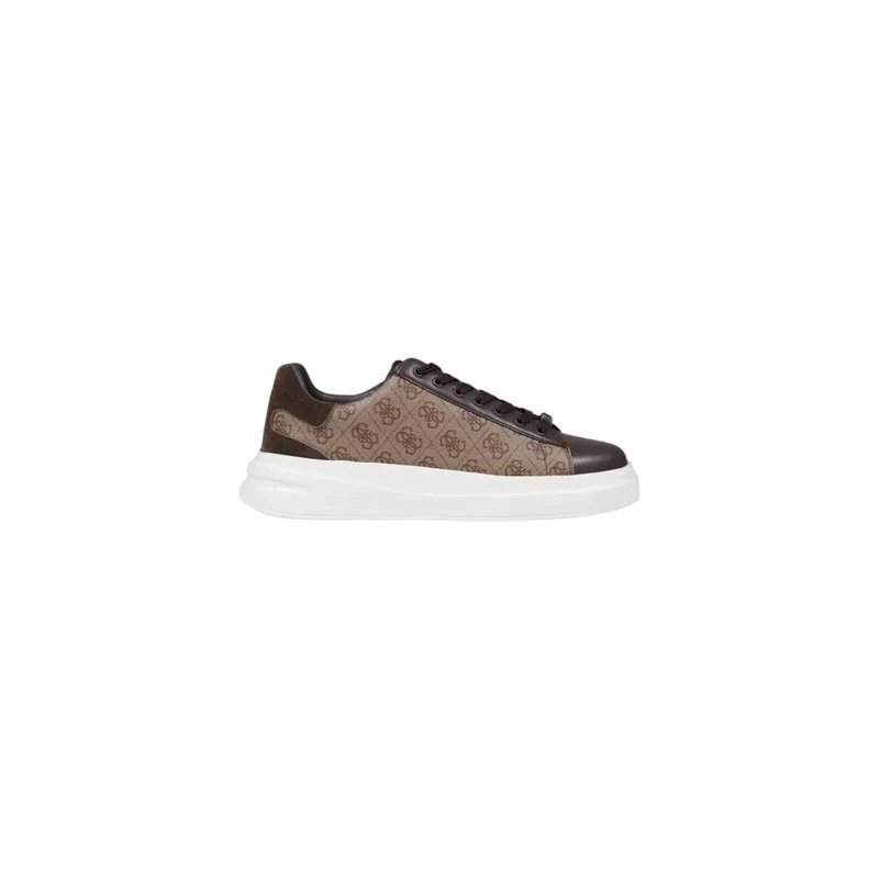 Vermutete Herrenschuhe (Sneakers) braun aus Polyurethanimitat-Leder, Größe 12