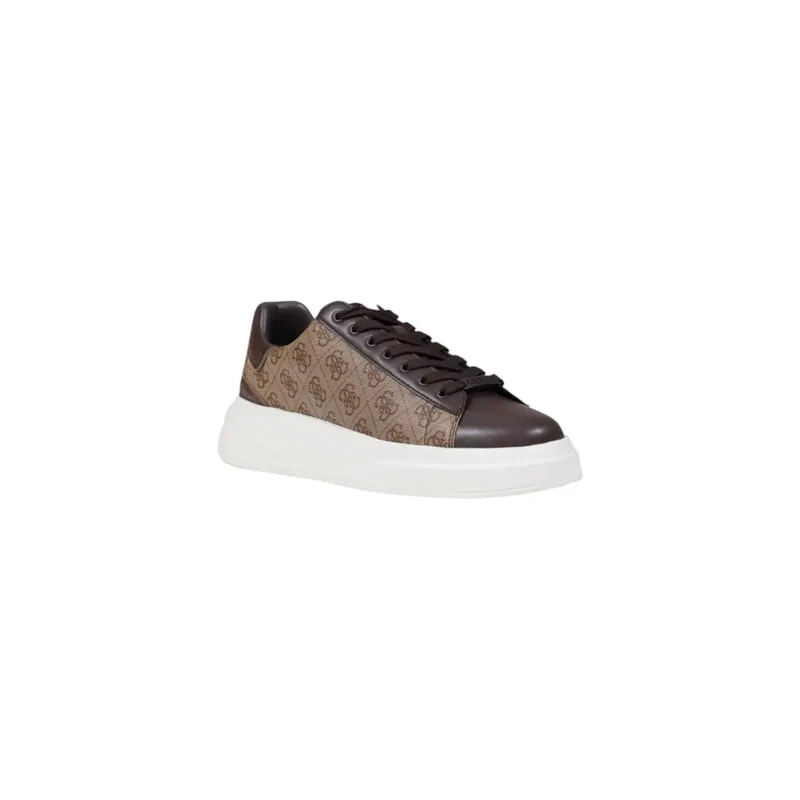 Vermutete Herrenschuhe (Sneakers) braun aus Polyurethanimitat-Leder, Größe 12