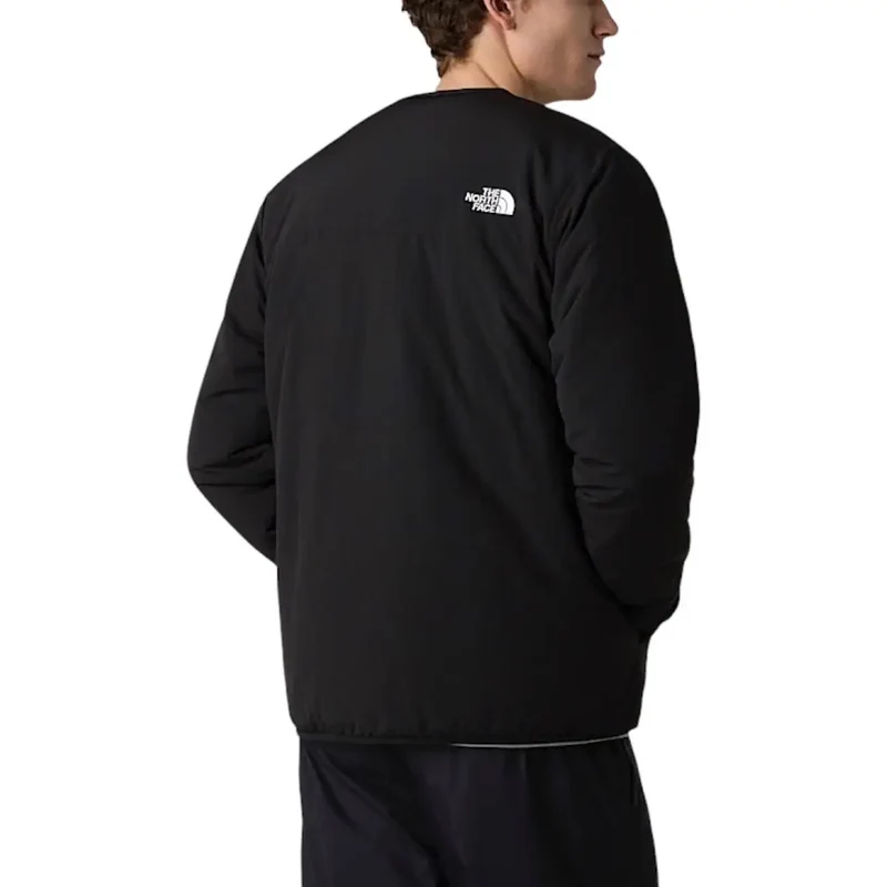 The North Face Herren Blazer schwarze Reißverschluss-Lang Nylonjacke