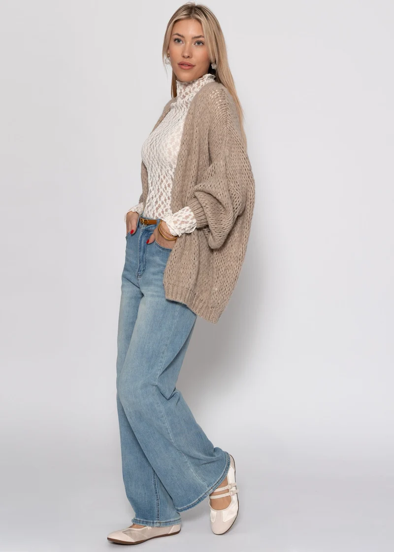 Oversize Cardigan - beige