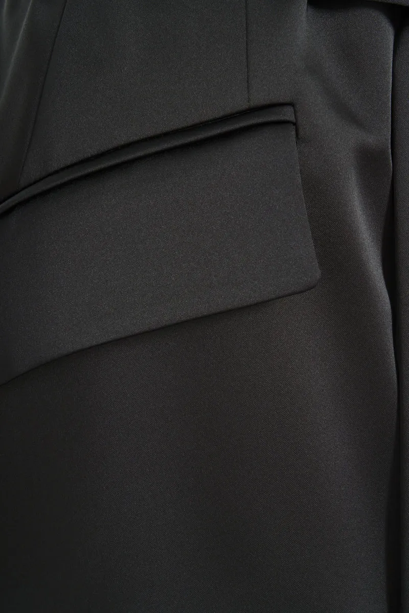 Blazer con cintura in vita