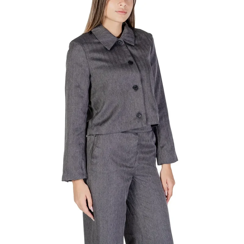 Jacqueline De Yong Polyester-Blazer in Grau für Damen