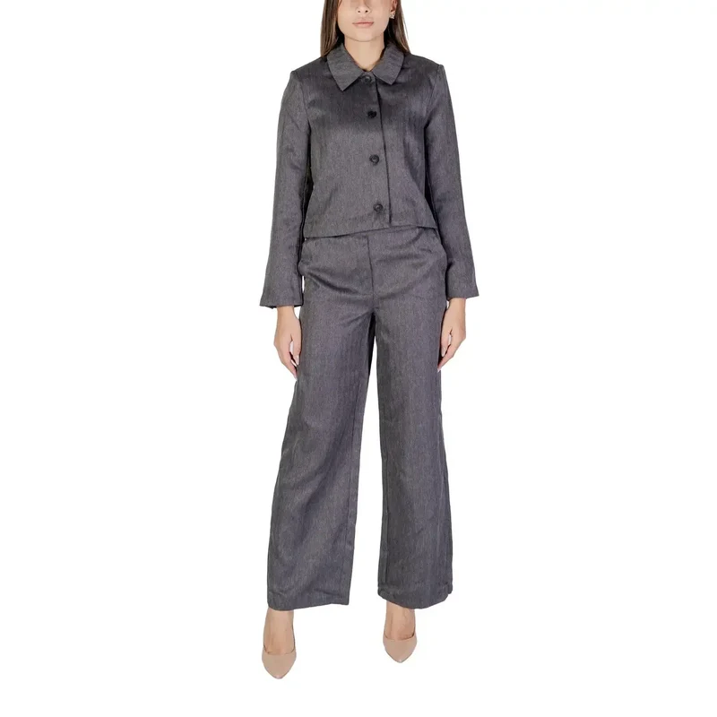 Jacqueline De Yong Polyester-Blazer in Grau für Damen