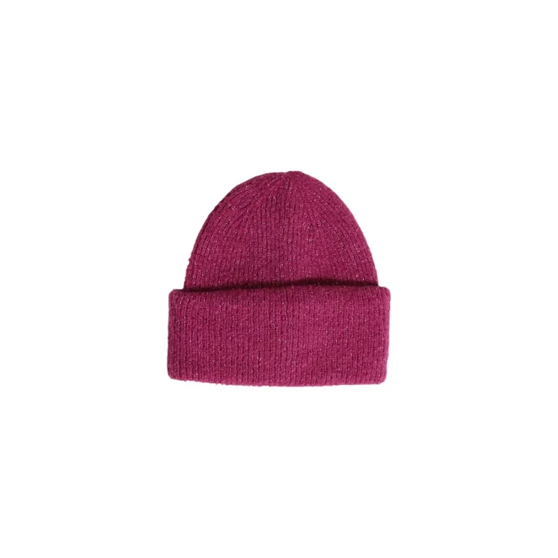 Blaue Polyester-Frauenmütze für Herbst und Winter