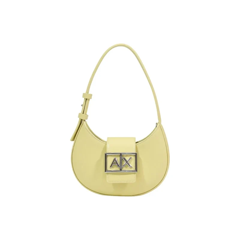 Armani Exchange weiße Handtasche mit Reißverschluss