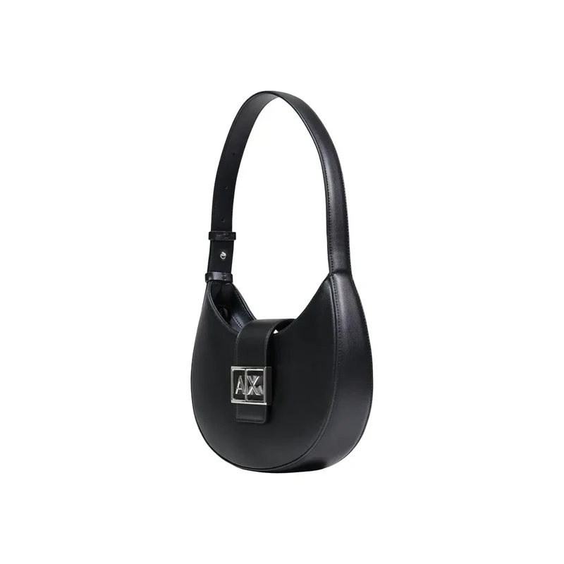 Armani Exchange Schwarze Damenhandtasche mit Reißverschluss