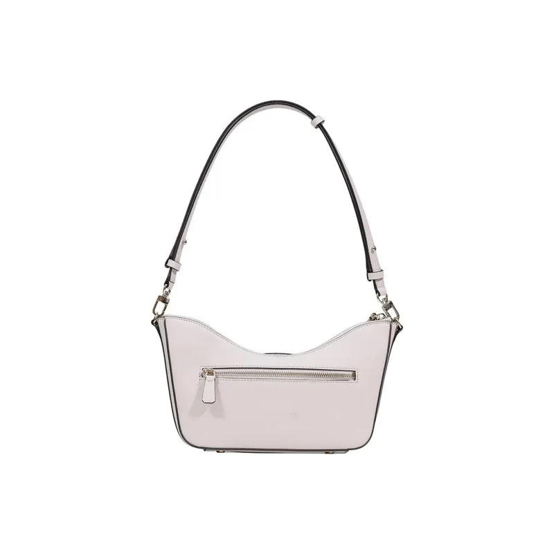 Rate Pink Polyurethan-Handtasche mit Reißverschlusstaschen