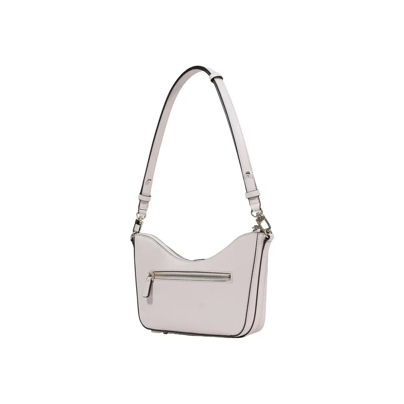 Rate Pink Polyurethan-Handtasche mit Reißverschlusstaschen